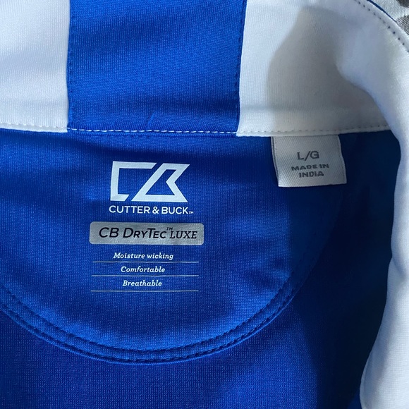 NWOT Cutter & Buck Long sleeve golf shirt LG - Picture 3 of 5